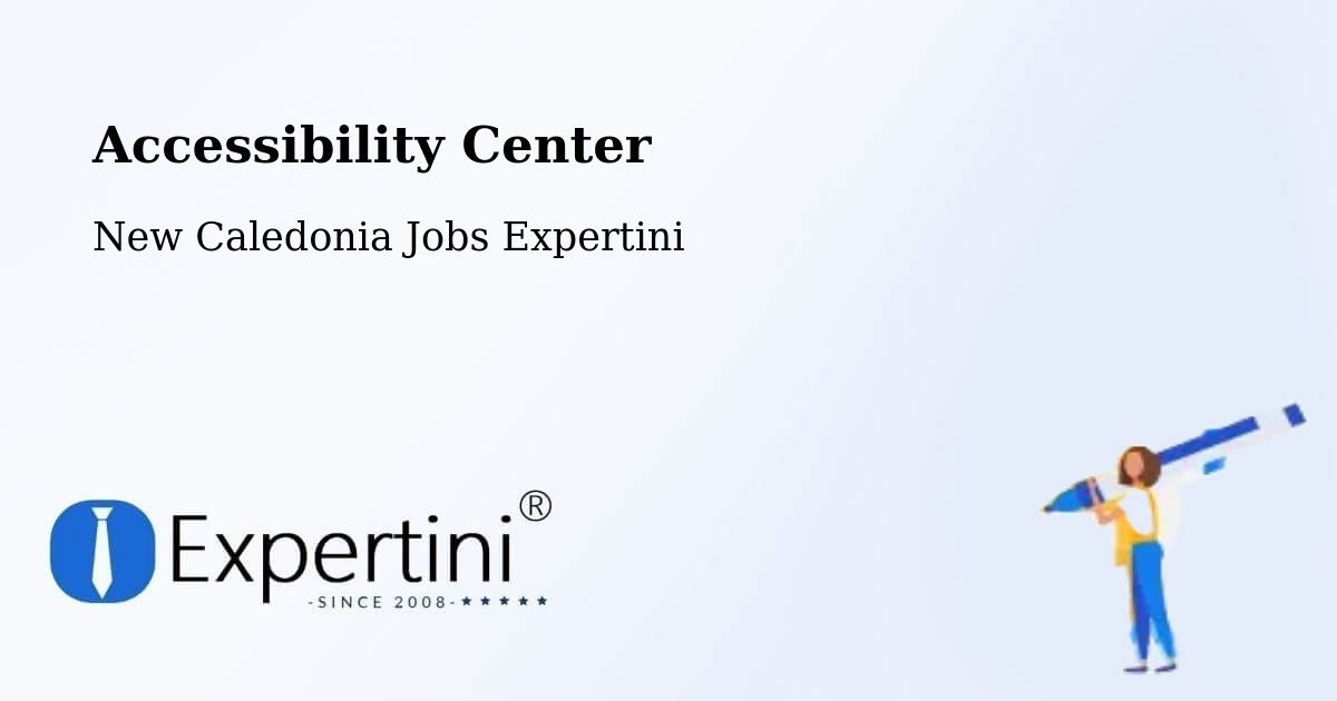 Accessibility Statement – Karikaté - New Caledonia Jobs Expertini