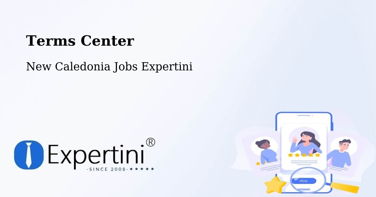 Terms of Service – Karikaté - New Caledonia Jobs Expertini